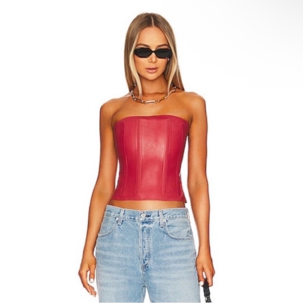 MIAOU Libra Corset in Strawberry